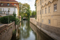 Prague Little Venice - Certovka Canal - Prague, Czech Republic - PhotoDune Item for Sale