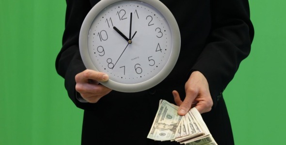 Time is Money in Business (Green Screen)