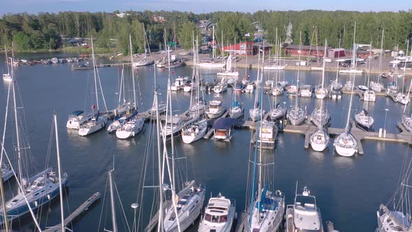 The Ledge on the Port in Lauttasaari Island in Helsinki Finland