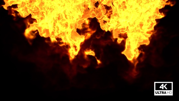 The Biggest Fire Flame On The Ceiling alt