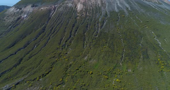 Aerial View of Etna Volcano