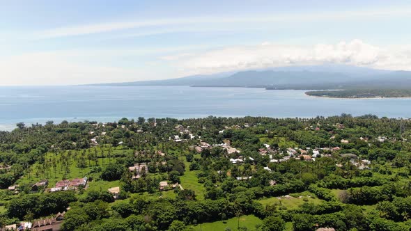 The beautiful coastline and beaches