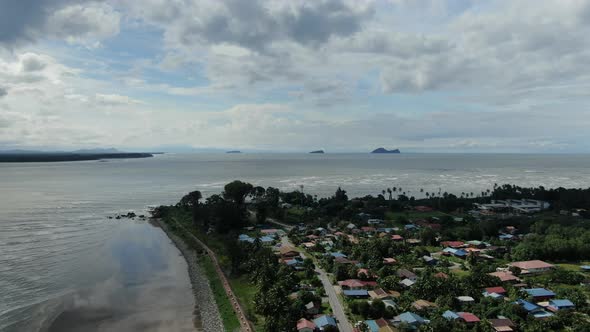 The Beaches at the most southern part of Borneo Island