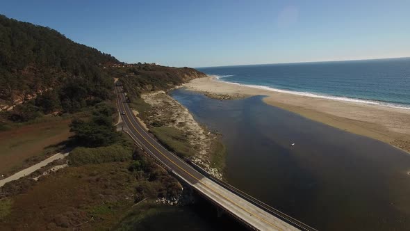 Highway By The Beach