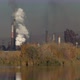 Air pollution from chimneys of an industrial plant - VideoHive Item for Sale