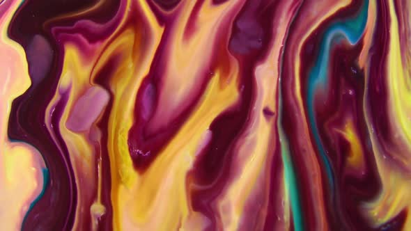 Abstract Bubbling Arty Pattern Liquid Paint Texture  alt