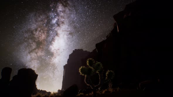 The Milky Way Above the Utah Desert, USA