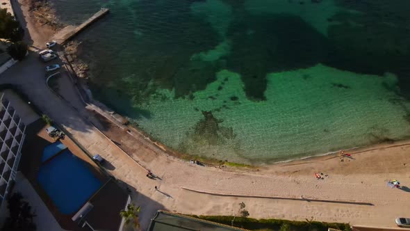 Platja S'Estanyol in Ibiza, Spain