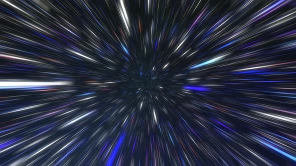 Space Warp Background