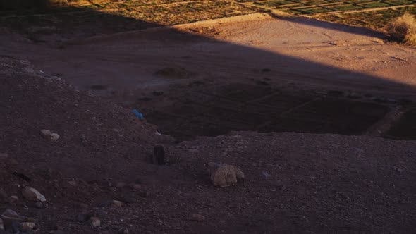 Desert Landscape With Ait Benhaddou