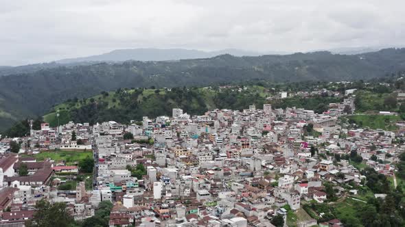 Aerial View Guatemala Chichicastenango