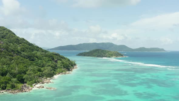 Aerial View of Seychelles