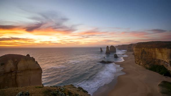 Sunset at 12 Apostles