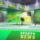 3D Rendering Virtual TV Sport Studio News Backdrop For TV Shows - VideoHive Item for Sale