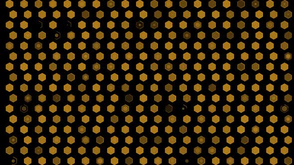 Honeycomb Pattern Light Animation