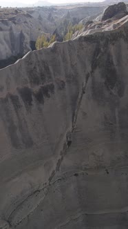 Cappadocia Landscape Aerial View