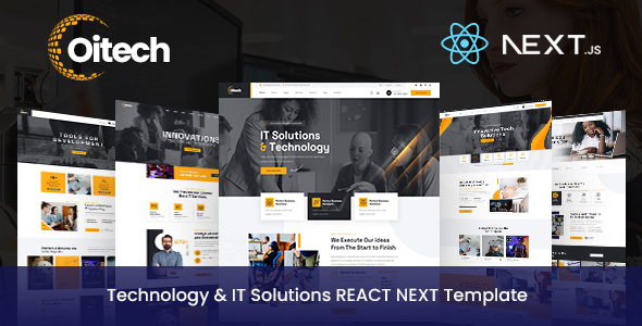 Oitech - Technology & IT Solutions React Next Template