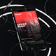 Smartphone With Headphones Mockup - GraphicRiver Item for Sale
