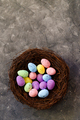 Easter eggs on a wooden background - PhotoDune Item for Sale