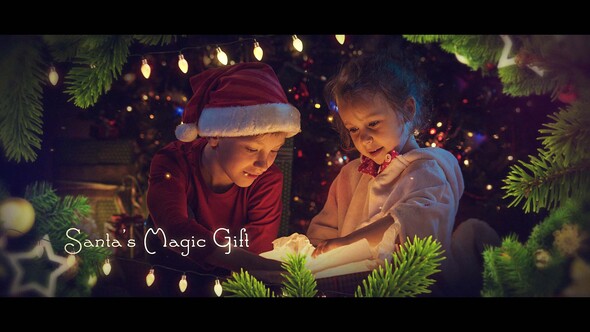 Realistic Christmas Slideshow | Magic Christmas Memories | MOGRT
