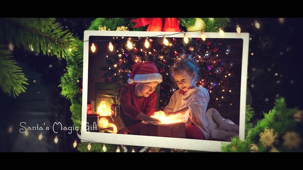 Magic Christmas Slideshow | Christmas Photo Slideshow | MOGRT