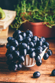 Bowl of Dark Blue Grapes - PhotoDune Item for Sale