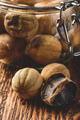 Dried limes on wooden table - PhotoDune Item for Sale