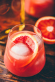 Whiskey sour cocktail with blood orange juice - PhotoDune Item for Sale