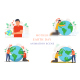 Mother Earth Day Animation Scene - VideoHive Item for Sale