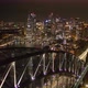 Sydney Harbour Bridge at Night with Australian Flag - VideoHive Item for Sale