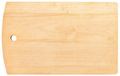 Empty Wooden cutting board isolated on white background. Rectangular shape - PhotoDune Item for Sale