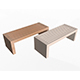 Simple Wooden Bench - 3DOcean Item for Sale