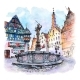 Rothenburg Ob Der Tauber Germany - GraphicRiver Item for Sale