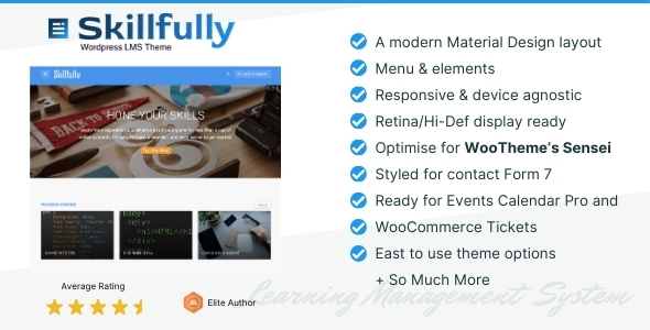 Skillfully – A Learning Management System (LMS) Theme