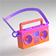 Speaker Tape Recorder - 3DOcean Item for Sale