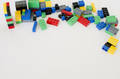 Building Blocks on a White Background - PhotoDune Item for Sale