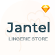 Jantel – Lingerie & Nightwear Store Template for Sketch - ThemeForest Item for Sale