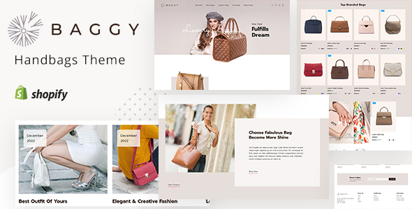Baggy - Fashion Handbags Shopify Theme