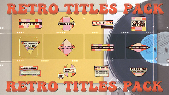 Retro Titles Pack alt