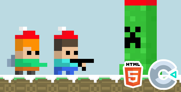 Minescrafter Xmas - HTML5 Game - Construct 3