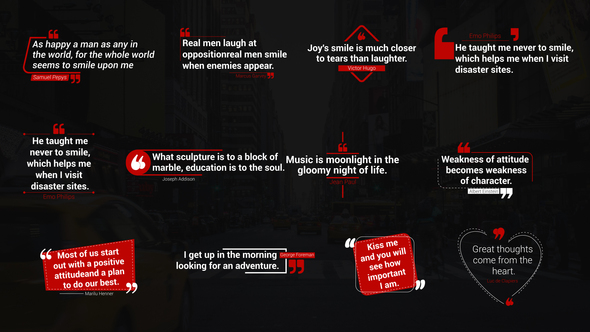 Minimal Quotes Title Designs alt