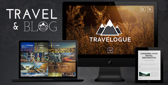 Travelogue - Travel Blog HTML Template