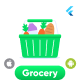 GoGrocery - Groceries, Foods, Milk, Vegetable, Pharmacies, eCommerce Grocery Delivery | Flutter App - CodeCanyon Item for Sale
