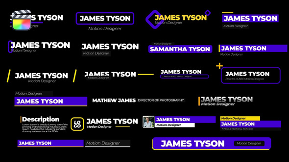 Smooth Lower Thirds alt