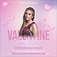 Valentine Party Flyer Template - GraphicRiver Item for Sale