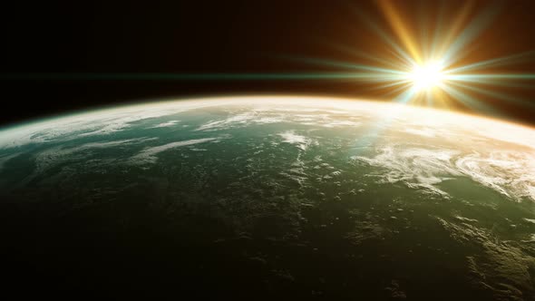 Beautiful View Of Planet From Space alt