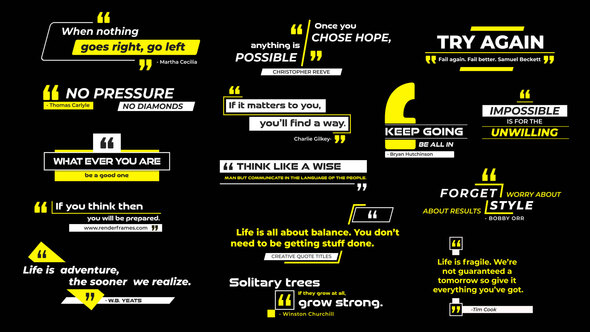 Elegant Quotes Titles alt