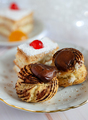 chocolate cream puffs - PhotoDune Item for Sale