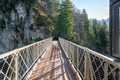 Marienbrucke Bridge viewpoint of Neuschwanstein Castle near Fussen - Schwangau, Bavaria, Germany - PhotoDune Item for Sale