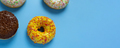 Colorful donuts banner - PhotoDune Item for Sale